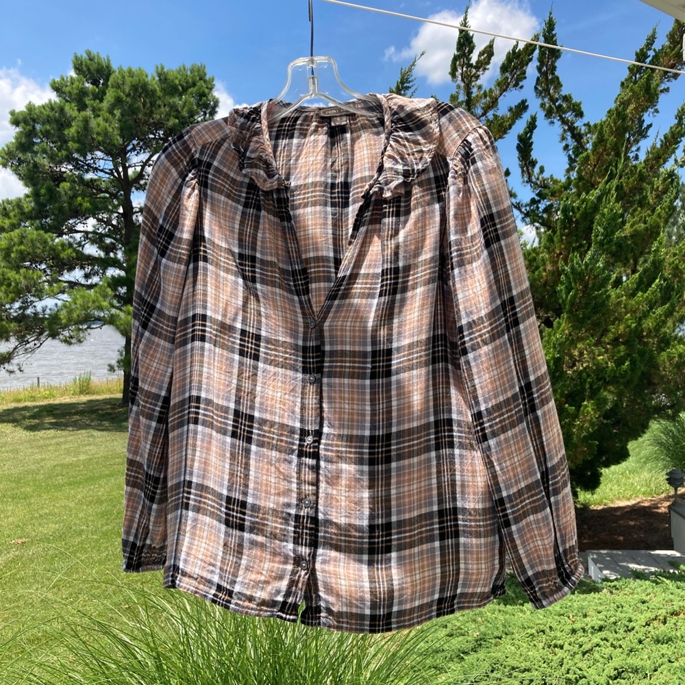 J crew popover top size small